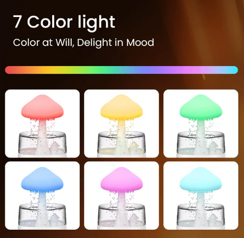 Rain Cloud Humidifier+6 Fragrance Oils