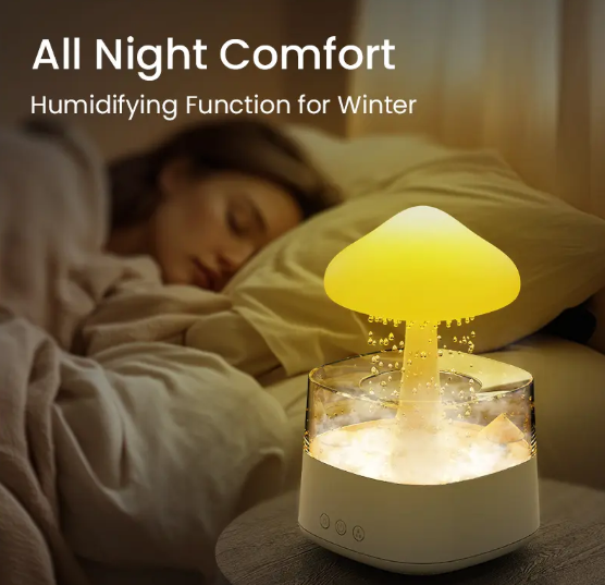 Rain Cloud Humidifier+6 Fragrance Oils
