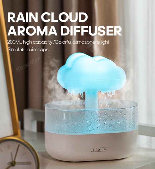 Rain Cloud Humidifier+6 Fragrance Oils
