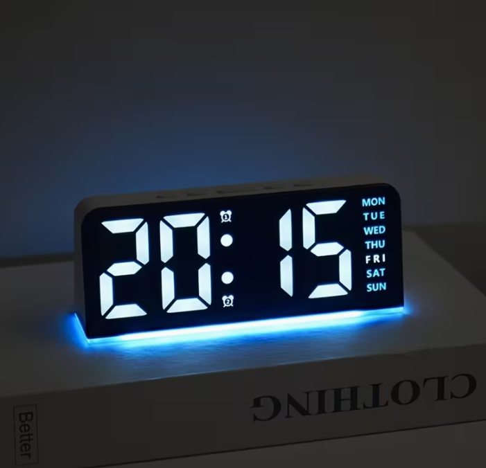 Compact Multifunctional Digital Alarm Clock