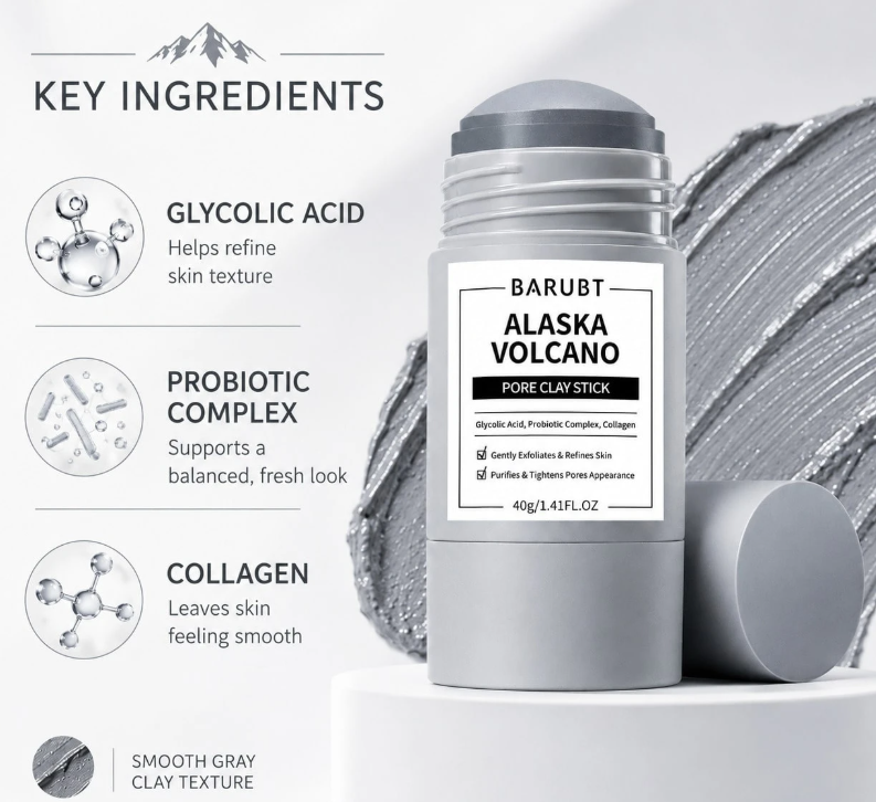 Volcanic Clay Mask