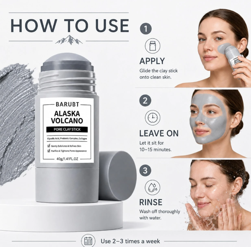Volcanic Clay Mask